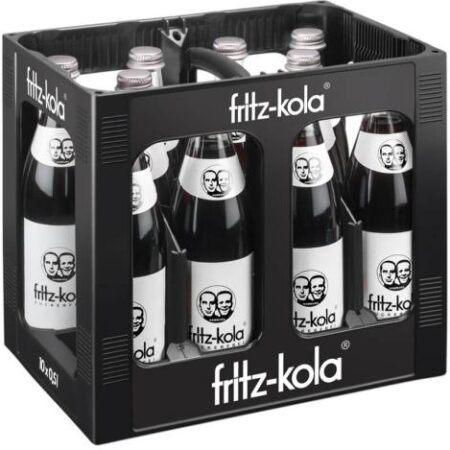 Fritz-Kola ohne Zucker 10 x 0.5L Kasten online bestellen